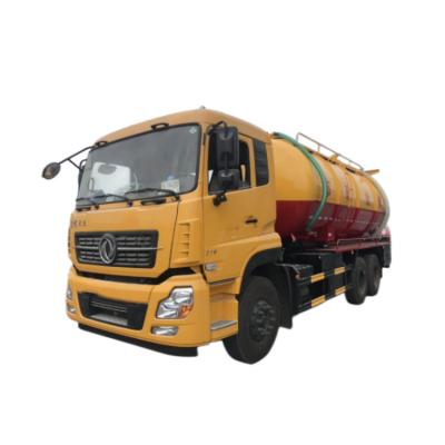 6X4 18000 Liters Sewage Suction Vehicle Dongfeng 18 Tons 10 Wheel Vacuum Sanitation Vehicles