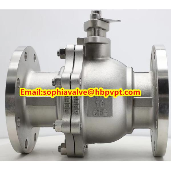10K JIS stainless steel CF8 ball valve