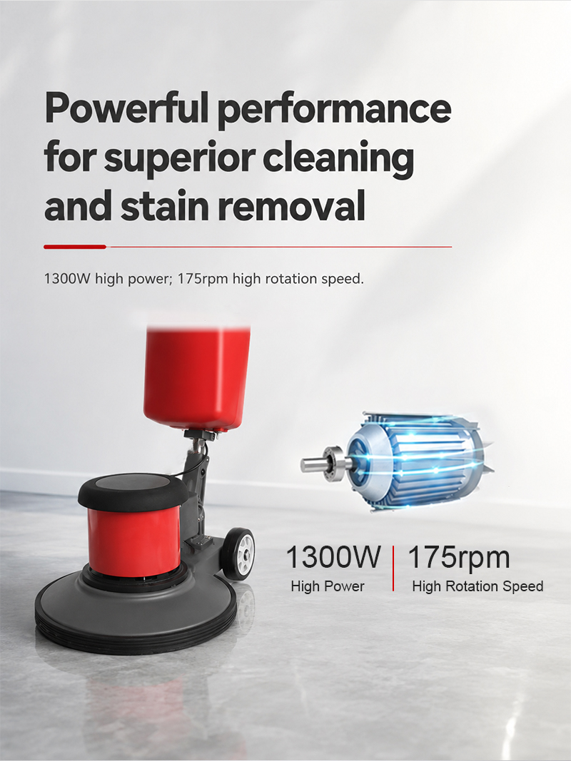 220V Multifunctional Carpet Cleaning Machine Commercial Hotel Supermarket Marble Floor Polishing Machine