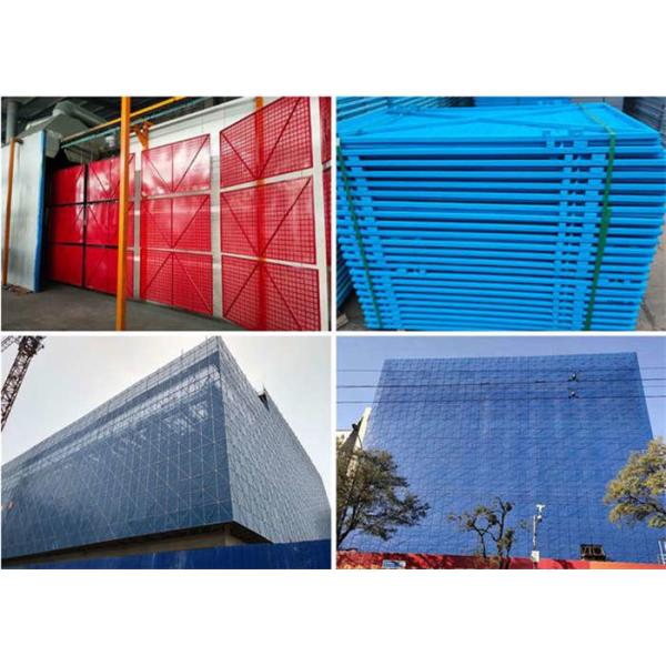 Fire Resistance Perimeter Construction Site Dust Screen 1*1.8m