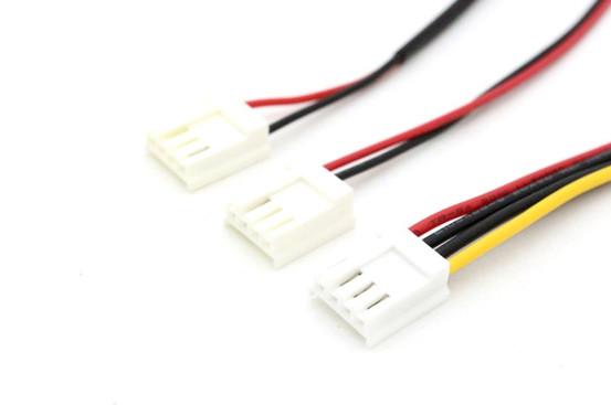 JST XH 2.5mm pitch housing assembly wire harness UL1007  with tin plated  Length customized
