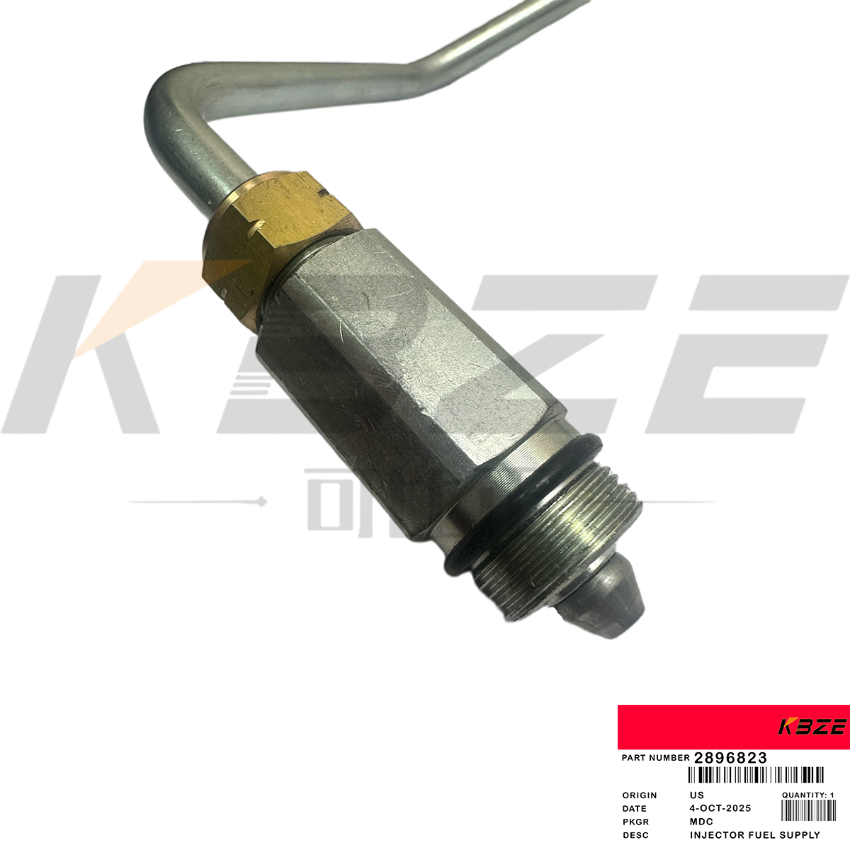 KBZE BRAND 2896823 CUMMINS QSK38 QSK50 ENGINE FUEL SUPPLY TUBE