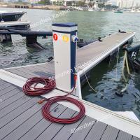 Jetée Marine Dock de ponton flottant de doigt de Marina Aluminium Alloy Floating Dock