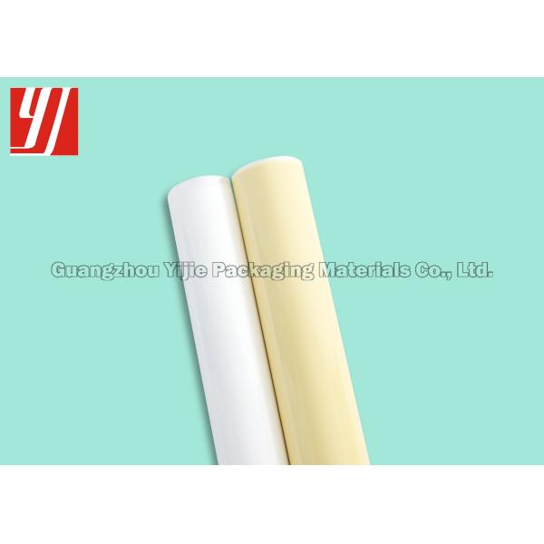 Resistência do risco folha amarela de 15 mícrons para o papel seco