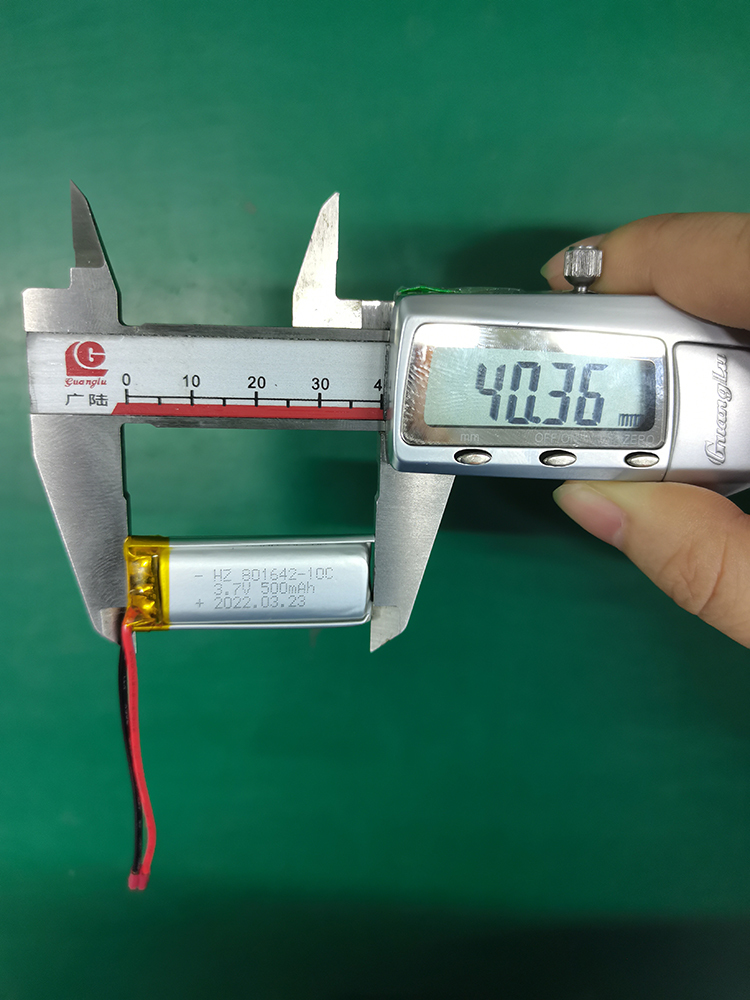 801642 3.7V 500mAh 10C High Discharge Lipo Battery Reliable Lithium Polymer Battery For Drones Gadgets