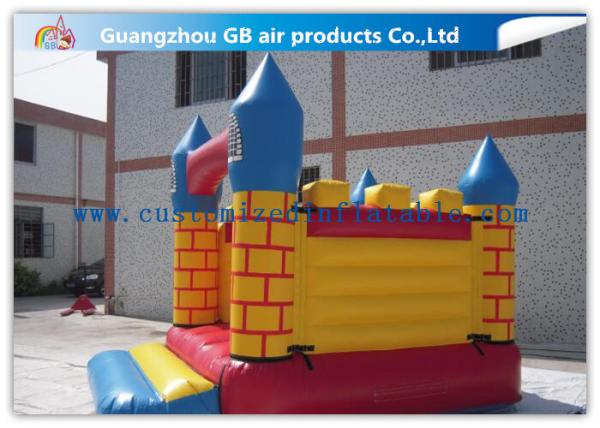 Indoor / Outdoor Mini Inflatable Bouncy Castle , Kids Commercial Inflatable Bounce House