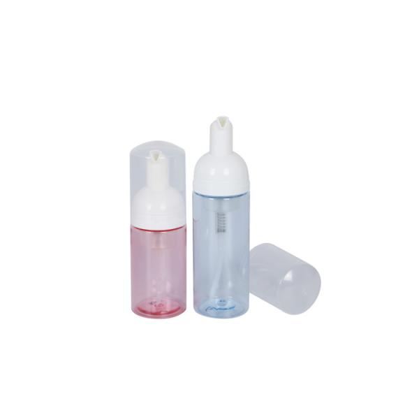 100ml 150ml Travel Size Transparent PET Foamer Pump Bottle For Facial Cleanser