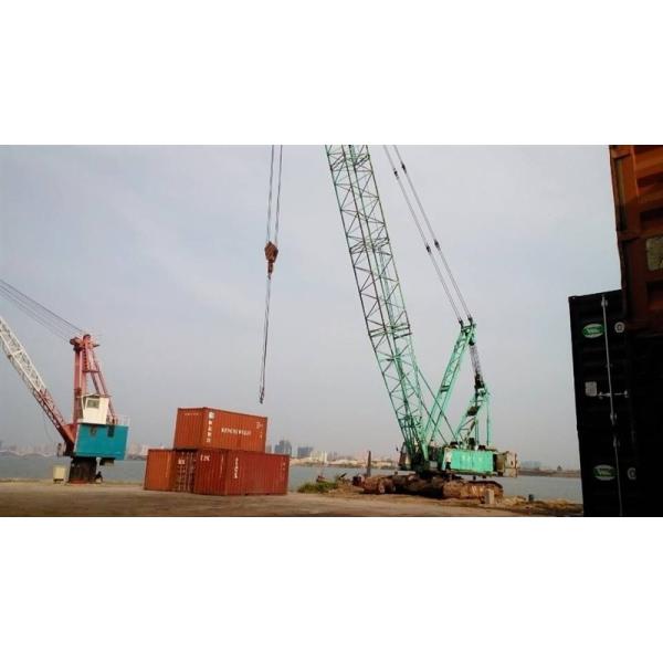 Used KOBELCO SL1500 150-Ton CARTERPILLAR Crane KING | 60m Boom+450HP+Power Plant Ready