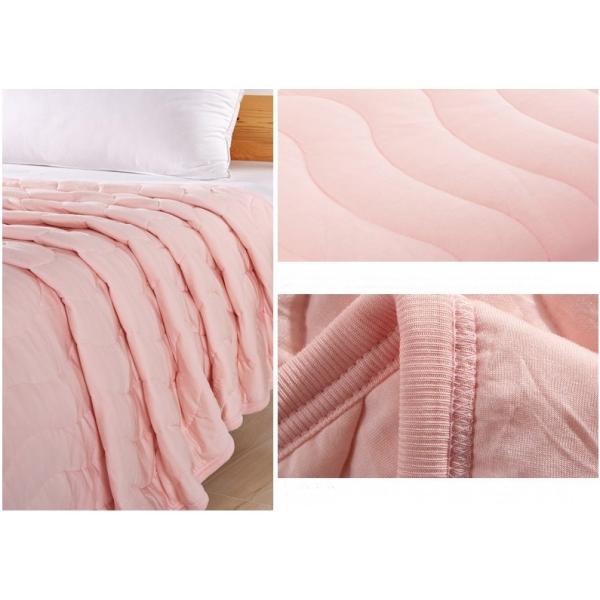 Machine Quilting Full Size Down Comforter , Solid Lightweight Down Comforter