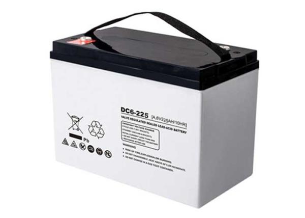 6V Lead Acid Accumulator Cell 180Ah No Acid Mist Safe Sealing Structure
