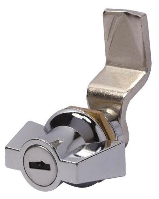 Chrome Wing Knob Quarter Turn Locks for Industrial Cabinets