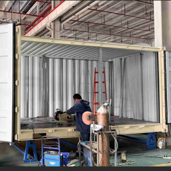 20ft Side-Open Sea Container UV Curing System – All-in-One Solution