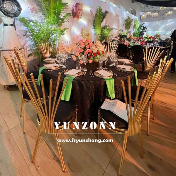 Cheap Price Wedding Chairs Events Banquet Gold Frame Velvet Seat Dining Chairs