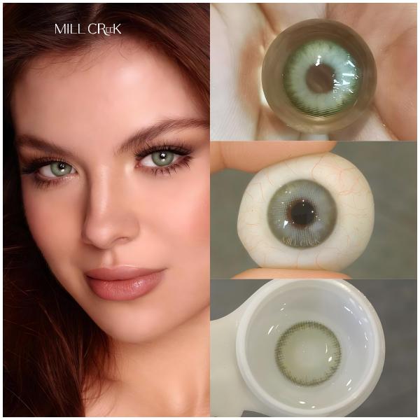 1 Pair Fashion Colored Contact Lenses 8.5mm Base Curve Millcreek Lenses For Daily