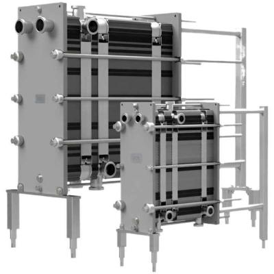 Heat Transfer Area Heat Exchanger with SA266-4/CU-NI 90-10 Cover and SS316/SS304/Ti/Hastelloy/254SMO Plate Material