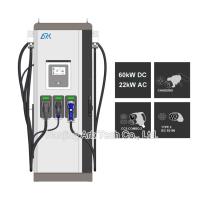 Trois stations de charge rapides électriques du CEI 61851 de C.C de phases