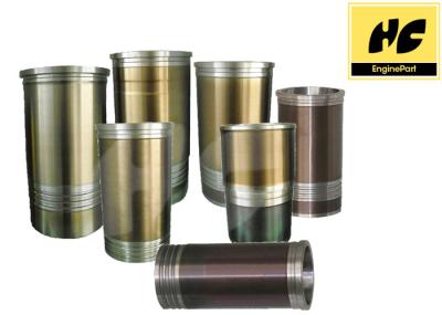 Silver / Gold Diesel Engine Cylinder Liner , NT855 Cummins Cylinder Liner 80mm - 400mm