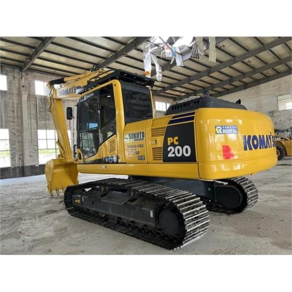 PC200-8 Used Komatsu Excavator Original Japan Maintainable Second Hand Diggers