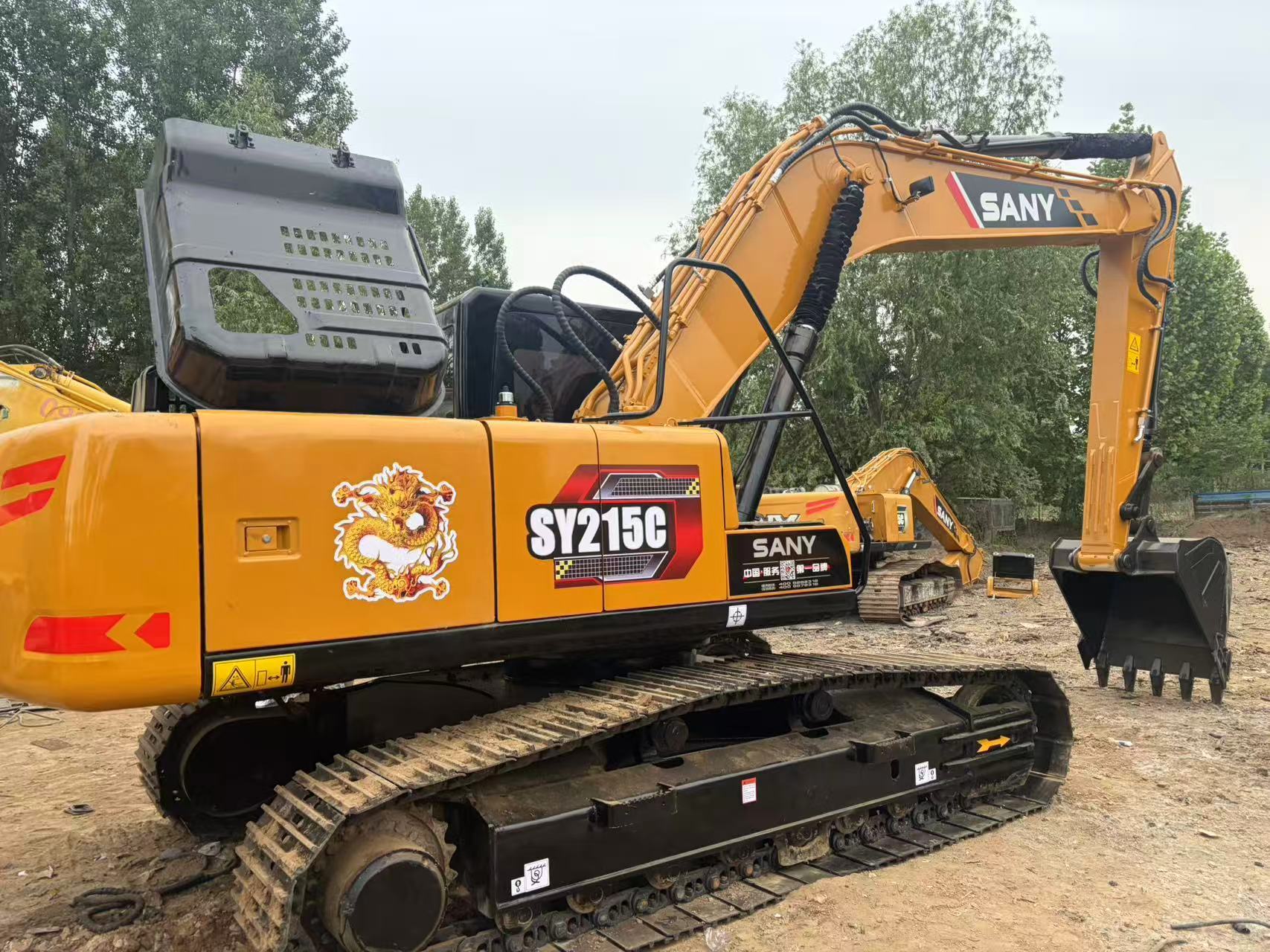 Refurbished Second-hand Excavator Sany SY 215C Used Crawler Excavator For Sale