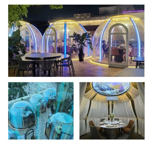 PC Bubble House Outdoor Transparent Spare Room Homestay Hotel Dining Outdoor Courtyard Mobile