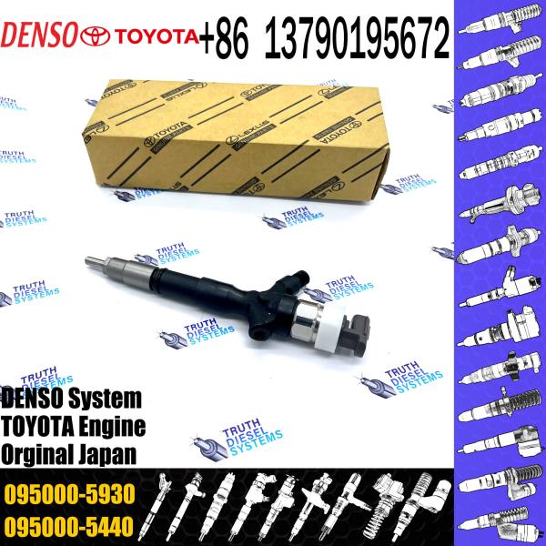 common rail injector 095000-5930 for toyota truck diesel pump injector 23670-09060 for toyota high pressure engine