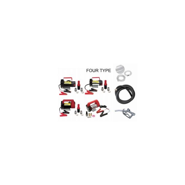 12V/24V DC Diesel Pump:50L/min,IP55,Cast Iron,for Farms/Sites/Fleets