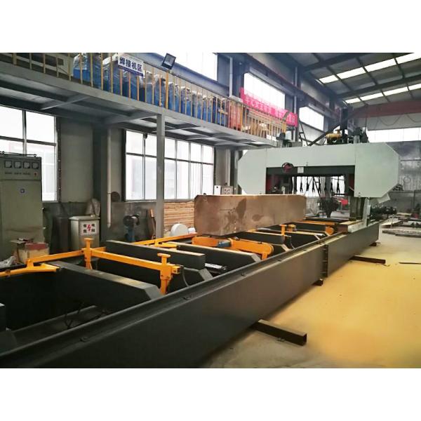 Лесопилка лесопилки большой горизонтальной древесины ленточнопильного станка портативная для продажи полноавтоматическая большая