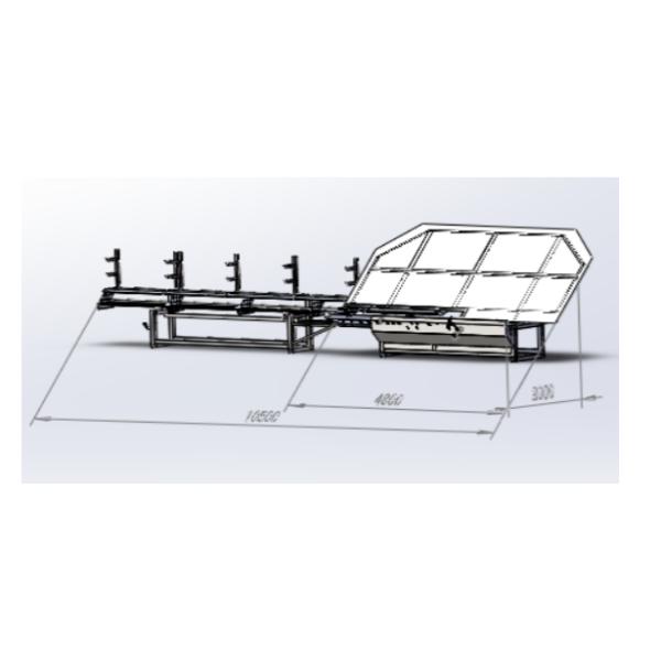 Heavy Duty Frame Bending Machine / Stainless Steel Glass Spacer 4 Siemens Servos
