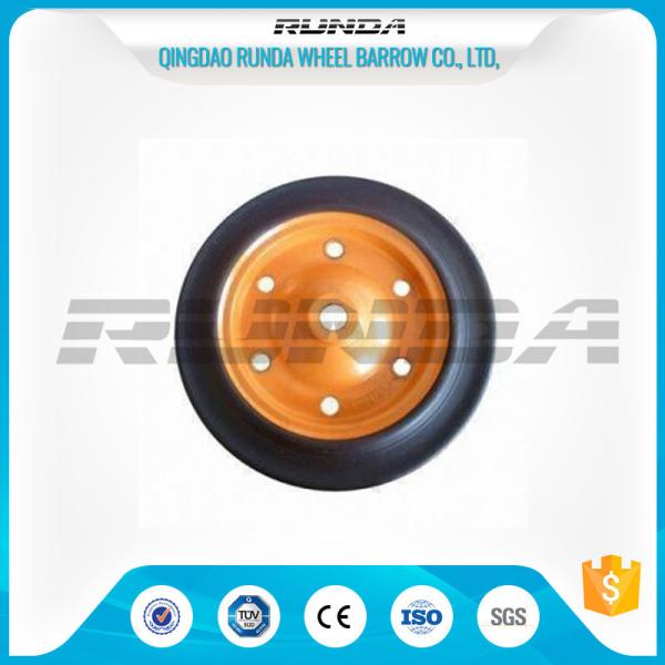 Hand Trolley Wheelbarrow Solid Wheel 20mm Bearing Hole Easy Rolling TUV Approoval