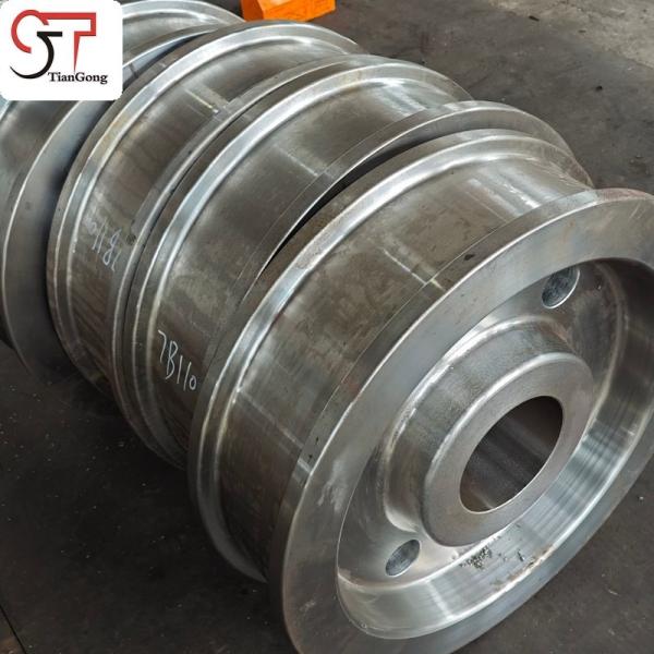 Alloy Steel Forgings For Crane Wheels Large Industrial Parts