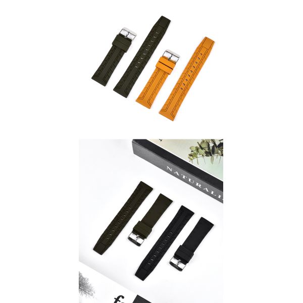 Tyre tread rubber strap · Customisable logo