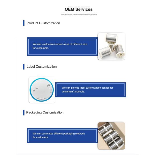Durable Inconel 625 alloy wire for Hydrogen Storage Systems