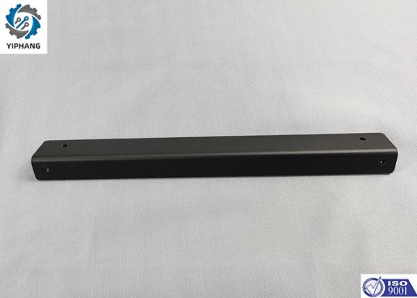 Sand Textured Powder Coating Mild Steel L Brackets Precision Sheet Metal Components ODM