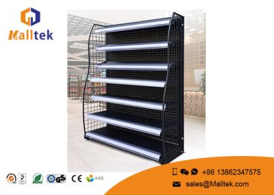 Prateleira personalizada da pastilha elástica do shelving da gôndola do supermercado antes do contador de verificação geral