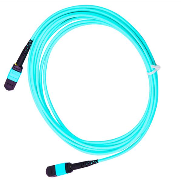 3.0mm Fiber Optic Cable Accessories , 5M Length MPO MTP Optical Patch Cord