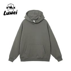 Alta Qualidade Roupa Masculina Pullover Boxy Vendedores Retro Avião Pesado 430g100% algodão Designer Hoodies
