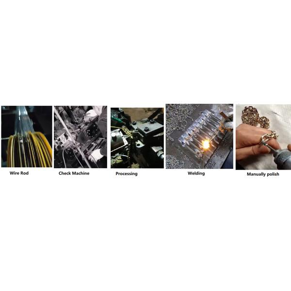 Цепи сумки металла Zeronickel, цепь металла 14mm декоративная гальванизировали