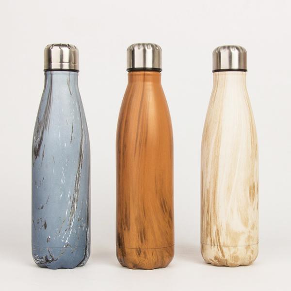 1L Double Wall Flask Stainless Steel Cola Bottle Meets FDA Standard Custom Logo