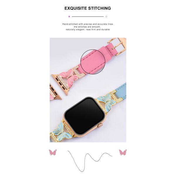 Elegant And Luxurious Butterfly Watch Strap For Women