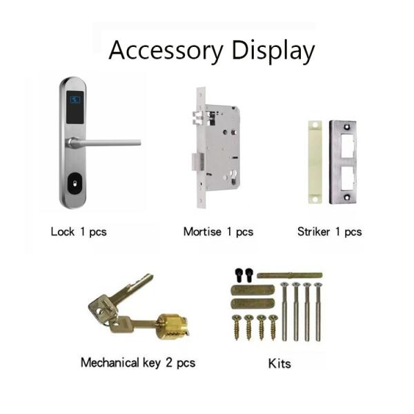 Нержавеющая сталь 304 замка 50mm DSR умная сползая стеклянная алюминиевая