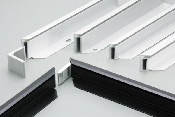 Eco Friendly Aluminum Extrusion Solar Rack Frame Aluminium Profile Section