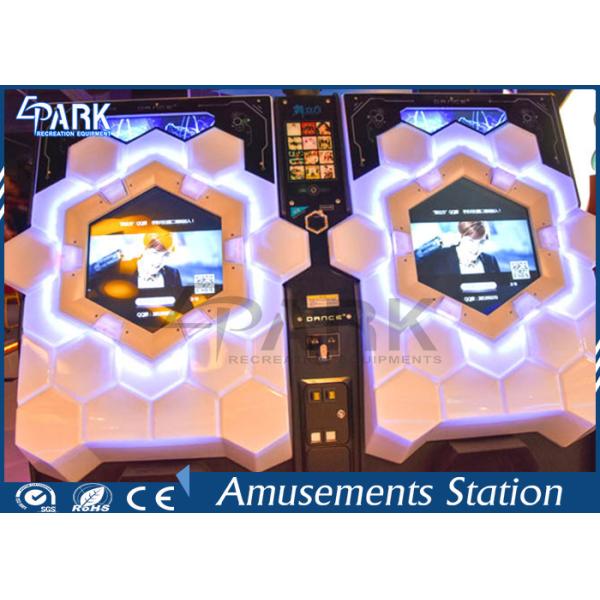 Cartoon Fair Hand Pat Music Arcade Dance Machine Double Player