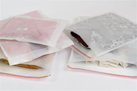 Biodegradable Cellophane Bags Custom Printed for Cosmetics Clothing