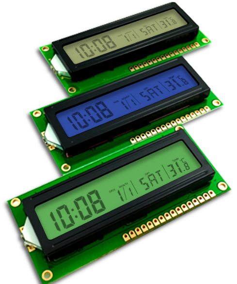 дисплей характера Lcd характера v параллели 5,0 модуля дисплея 16x2 Lcd