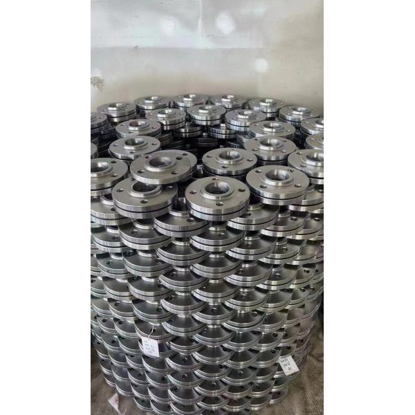 ASME Pn100 Dn100 выковало выскальзывание фланца стали углерода плоское на поднятой шеи сварки стороны