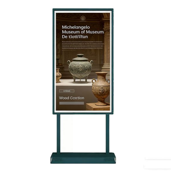 55 Inch Interactive Transparent OLED Display for Museums, Theaters and Smart Digital Signage