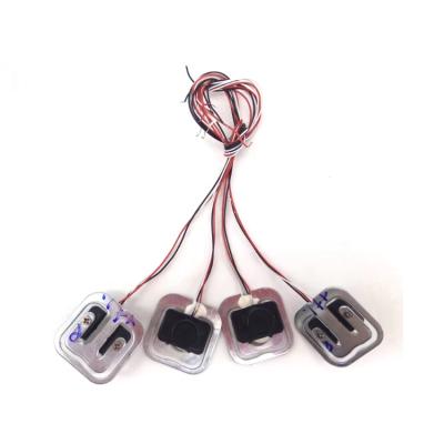 Small Thin Flat Micro Load Cell and 3kg 5kg Weight Sensor SC928NB Half Bridge 4 Pieces Kit for Precision Weighing