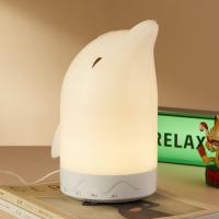 Lumière de nuit LED portable 100V - 240V Dolphin Table Lamp Blanc avec fonction de musique