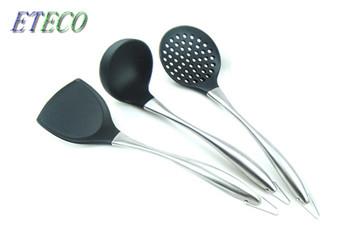High Temp Resistance Stainless Steel Kitchenware Set Thickened Handle