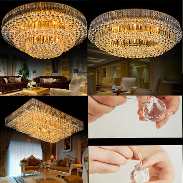 Lustre suspendu installé par des experts avec éclairage LED économe en énergie ou éclairage RVB coloré crée un espace romantique et élégant